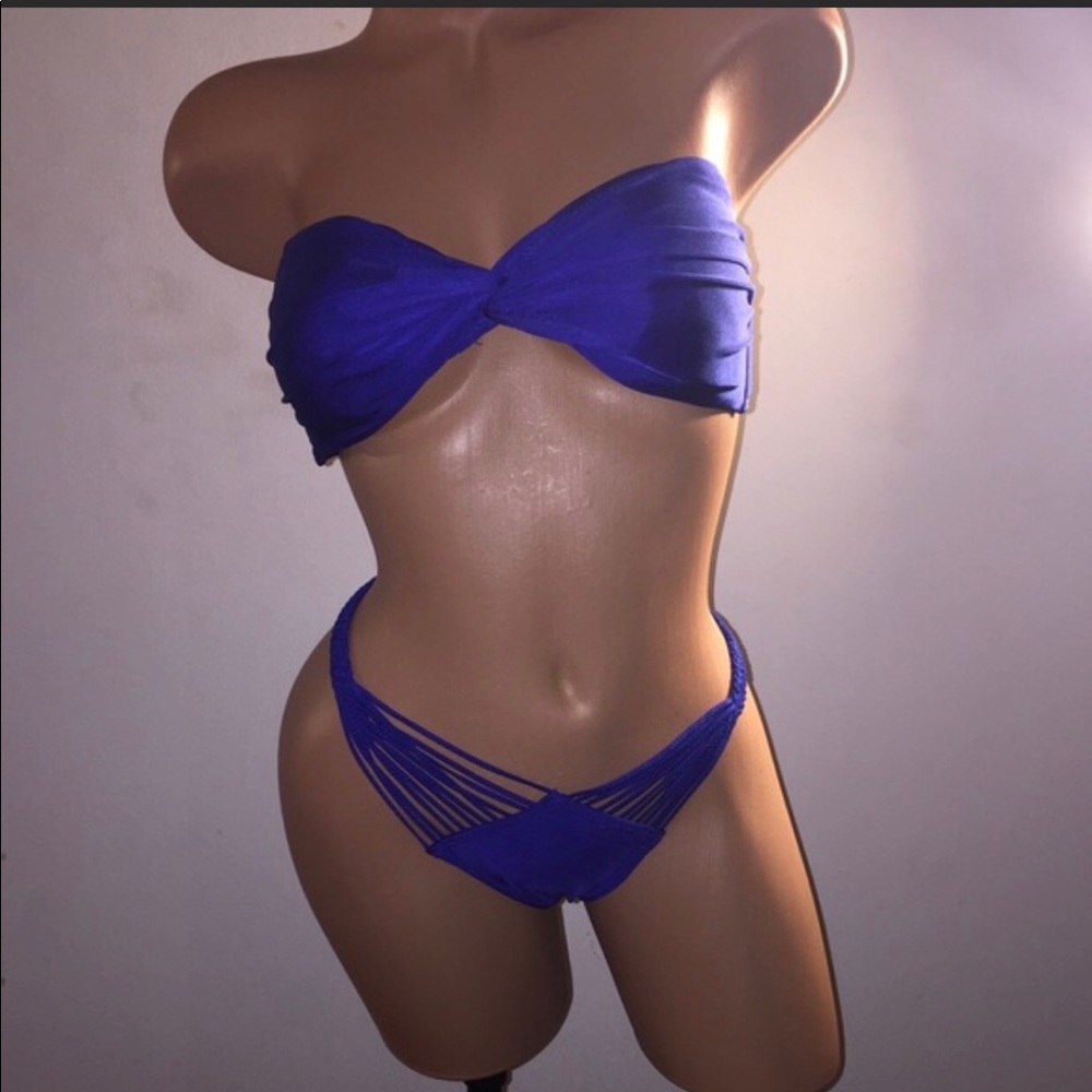 Cobalt blue sexy bikini